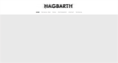 Desktop Screenshot of hagbarth.net